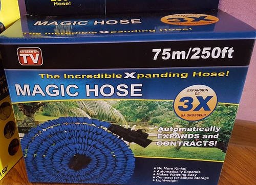 Шланг Magic Hose 75 метрів з розпилювачем. Шланг для поливу X-Hose HP227