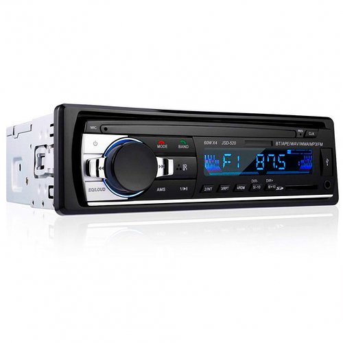 Автомагнітола Jsd 520 Bluetooth+USB+SD+AUX 4x60W HP227