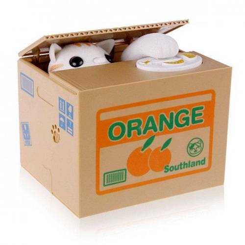 Інтерактивна скарбничка Mischief Saving Box Кішка злодюжка HP227