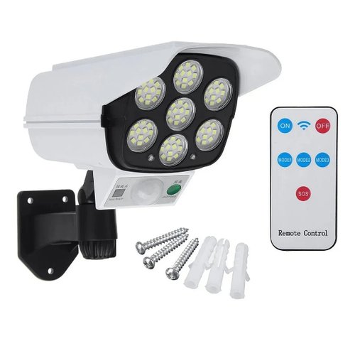Муляж камера+прожектор 7 LED Solar Sensor Light HP227