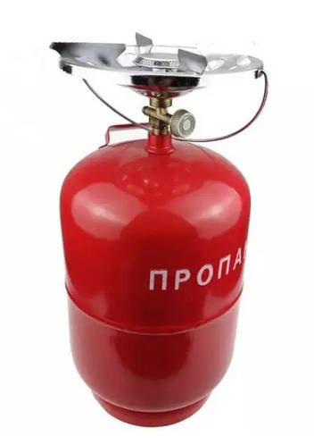 Газовый баллон 12 л туристичний із пильником HP227
