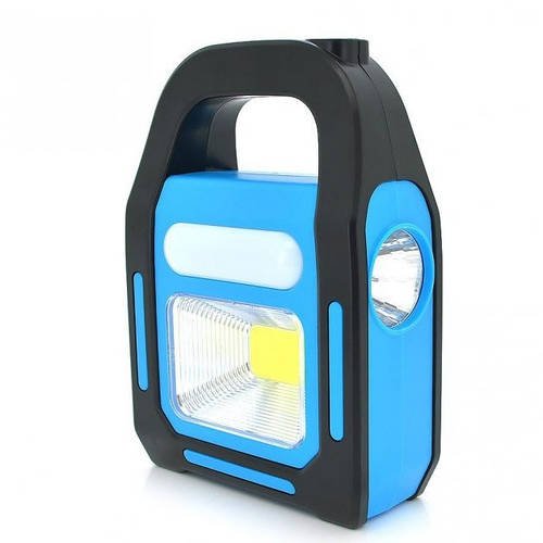 Ручний світлодіодний акумуляторний ліхтар Hurry bolt HB 9707 LED із сонячною батареєю HP227