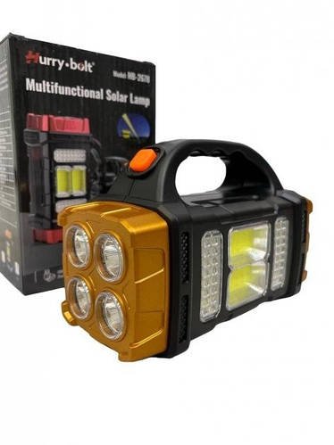 Ліхтар Hurry Bolt HB-2678 25W з функцією повербанк Жовтий HP227
