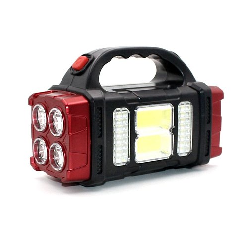 Ліхтар Hurry Bolt HB-2678 25W з функцією повербанк Червоний HP227