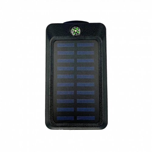 Power Bank 10000mAh от солнечной батареи с индикатором 2 USB компасом и фонариком D-808 HP227