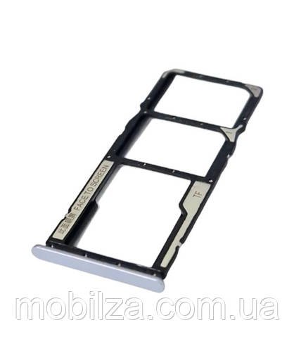 Утримувач (лоток) Сім карти Xiaomi Redmi 10 5G Silver