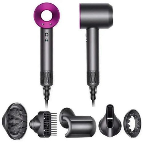 Фен для волосся Super Hair Dryer з 5 насадками 1600 Вт