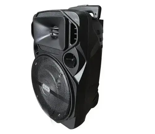Портативна бездротова Bluetooth колонка-валіза Q12 Колонка зі підсвічуванням та мікрофоном