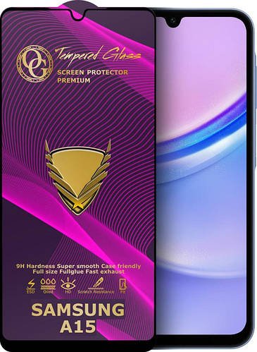 Захисне скло GoldenArmor Samsung Galaxy A15 A155 (Full Glue)