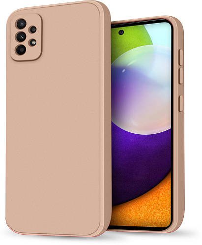 Силіконовий чохол HardCorner Samsung Galaxy A52 A525 (з мікрофіброю) Powdery