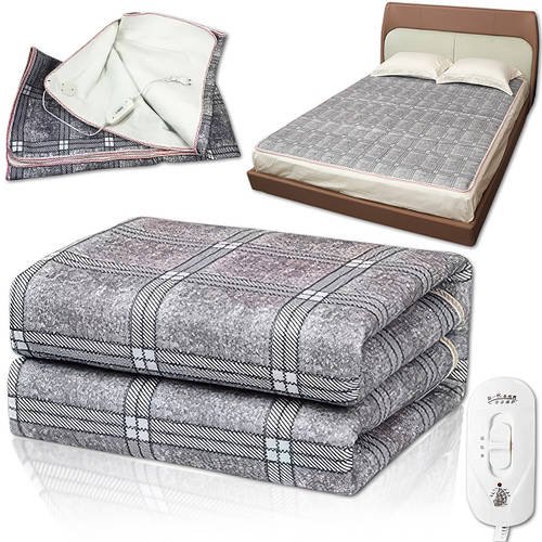Електричне простирадло Electric Blanket 150х180 см Простирадло з підігрівом сірого кольору