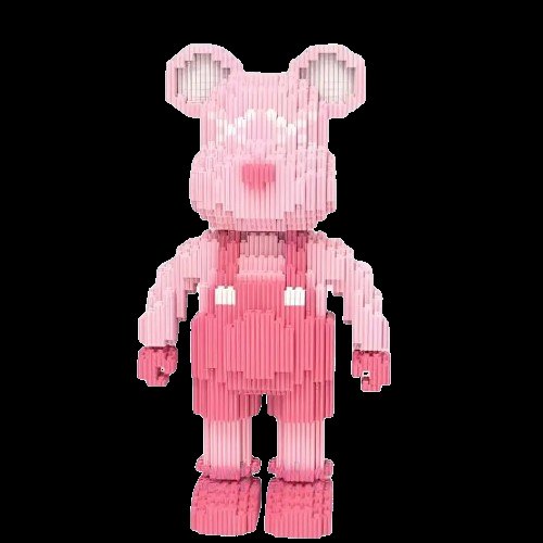 3D конструктор у вигляді ведмедика на 4500 деталей Magic Blocks 6795 BearBrick Конструктор ведмежа для дітей