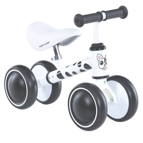 Дитячий беговел 6 дюймів (сталева рама, колеса EVA) PROFI KIDS MBB 1017-4D Чорно-білий