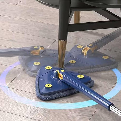 Швабра висувна трикутна Multi function mop Синій YU227