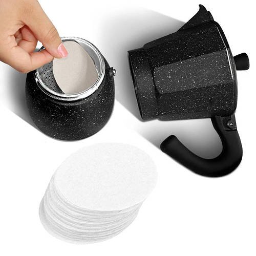 Фільтри для гейзерної кавоварки на 6 чашок Moka Pot Paper Filter