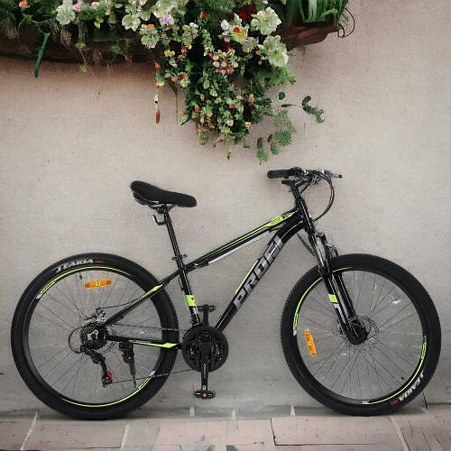 Спортивний велосипед 26 дюймів (рама 15", SHIMANO 21SP) Profi MTB2602-4 Чорно-жовтий