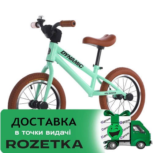 Дитячий біговіл BALANCE TILLY 14 дюймів Dynamic T-212519 Green М'ятний