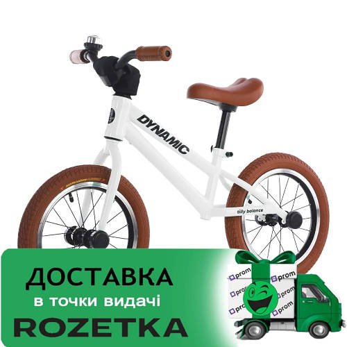 Дитячий біговіл BALANCE TILLY 14 дюймів Dynamic T-212519 White Білий