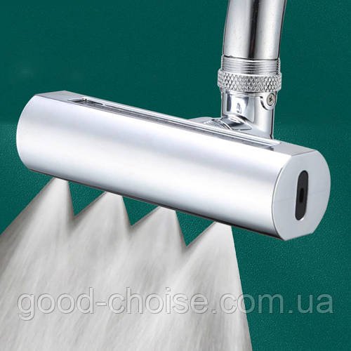Насадка на кран з поворотом 360°, 4 режими SHOWER HEAD / Аератор на кухонний змішувач / Аератор на кран