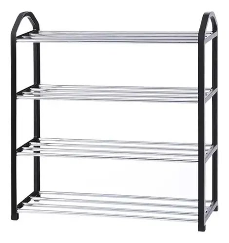 Підлогова полиця-стелаж для взуття Shoe Rack LY-530 Органайзер для взуття 4-рівневий