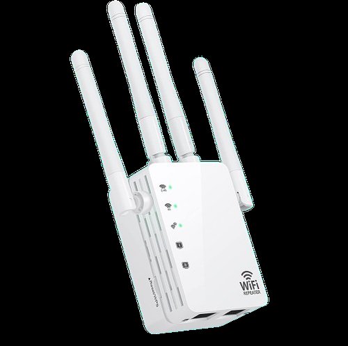 4-антений бездротовий розширювач Wi-Fi сигналу USB Ретранслятор-підсилювач WiFi сигналу