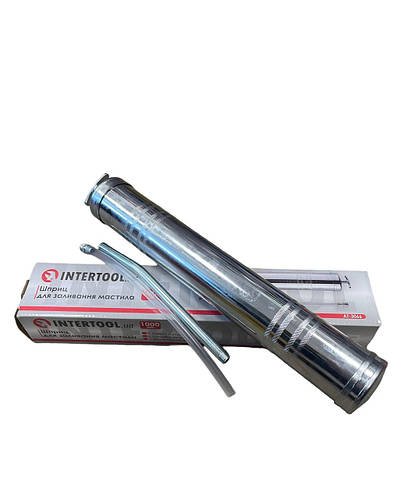Шприц для заливки мастила 1000 мл INTERTOOL AT-3066
