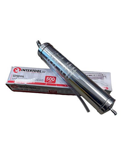 Шприц для заливки мастила 500 мл INTERTOOL AT-3065