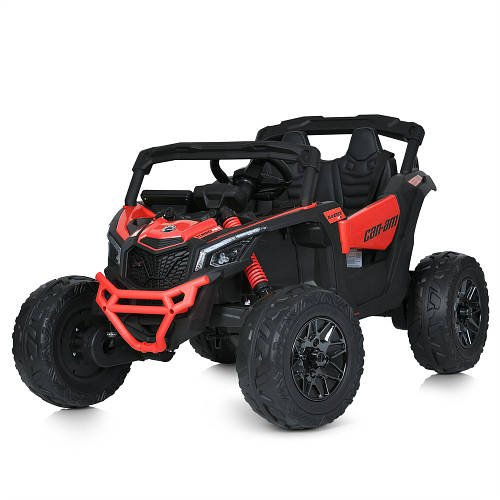 Електромобіль Джип Баггі дитячий (4 мотори по 200W, акумулятор. 24V7AH, пульт 2,4G) Bambi M 5099EBLR-3(24V) Червоний
