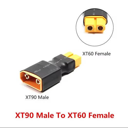 Перехідник (адаптер) ХТ90-male на ХТ60-female