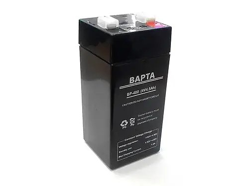 Світлоксилотний акумулятор BAPTA BP-480 4В 4.5Аг для ДБЖ, охорони, дитячих іграшок та техніки