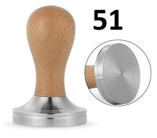 Темпер MHW-3Bomber 51 mm Vase для кави Рифлений