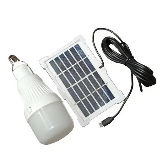 Портативна світлодіодна лампа із сонячною панеллю Solar Light CL-022 HP227