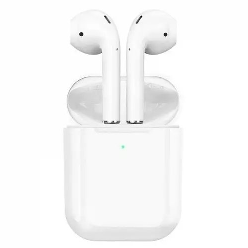 Бездротові навушники Bluetooth Borofone BW25 в кейсі з сенсорним керуванням Білі YU227