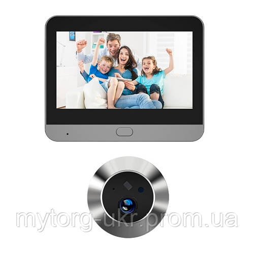 Розумне Wi-Fi дверне вічко з кутом огляду 130° 1080P 2.4G
