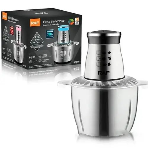Блендер Raf Food RS7315 чаша металева 3 л1600W SN27