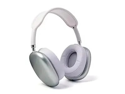 Бездротові повнорозмірні стерео Bluetooth навушники Macaron P9 Max Срібло YU227