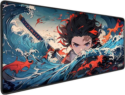Ігрова поверхня (Килимок для мишки) SHLab Anime Tanjiro Kamado SHM-144 (70х30 см)