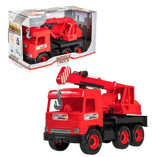 Машинка автокран Middle truck Tigres (рухомі елементи) 39487