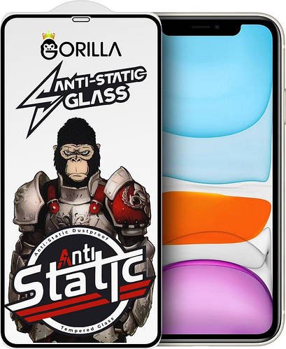 Захисне скло Gorilla Anti-Static iPhone 11