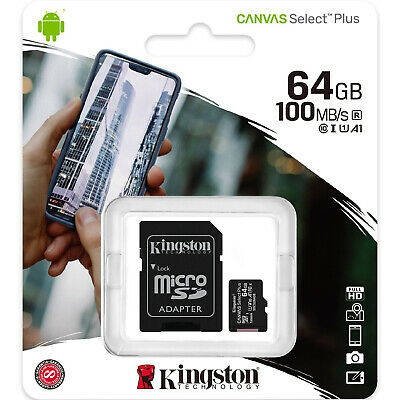 Карта пам'яті micro KINGSTON 64GB (з адаптером) HP227
