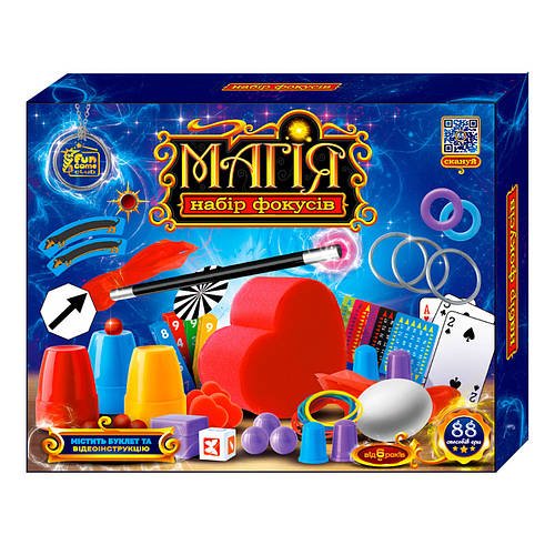Набір фокусника Магія 4FUN Game Club (88 способів гри) 45055