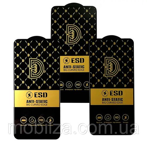 (Укр ) Скло захисне OG HD Super Glass ESD для Tecno Spark 8p / Spark 8c- чорний