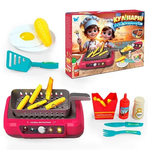 Кулінарні експерименти "WToys" (підсвічування, звукові ефекти, 13 аксесуарів, продукти змінюють колір) 24299