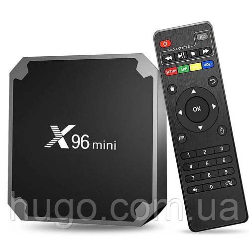 Приставка смарт тв 2GB/16GB, X96 Mini / ТВ приставка для телевізора / Смарт приставка / Андроїд приставка