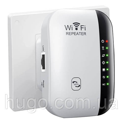 Підсилювач WiFi до 300 мбіт/с, 2,4G, від мережі, MT02 / Вай фай ретранслятор / Wifi репітер / Ретранслятор Wifi