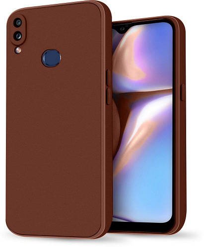 Силіконовий чохол HardCorner Samsung Galaxy A10s A107 (з мікрофіброю) Wine