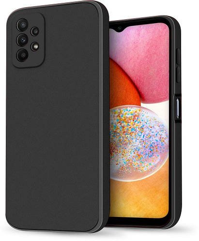 Силіконовий чохол HardCorner Samsung Galaxy A23 A235 (з мікрофіброю) Black
