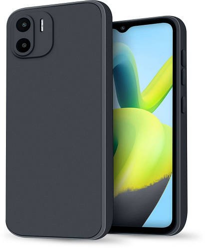 Силіконовий чохол HardCorner Xiaomi Redmi A2 (з мікрофіброю) Gray Blue
