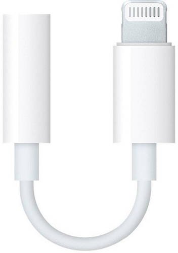 Аудіо перехідник JBC-076A Lightning - 3.5 mm White