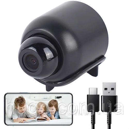 Бездротова міні Wi-Fi камера з віддаленим доступом 1080P, X5 Mini / IP камера спостереження